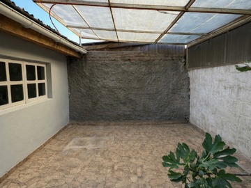 Patio trasero techado