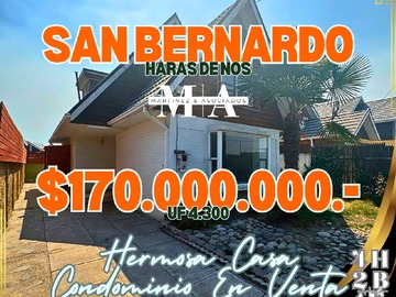 Venta / Casa / San Bernardo
