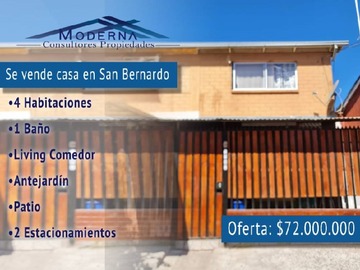 Venta / Casa / San Bernardo