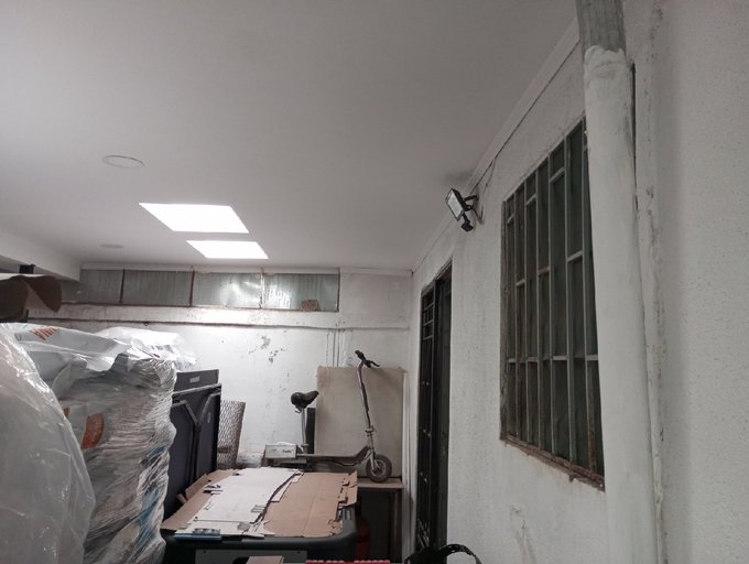 Patio trasero bodega