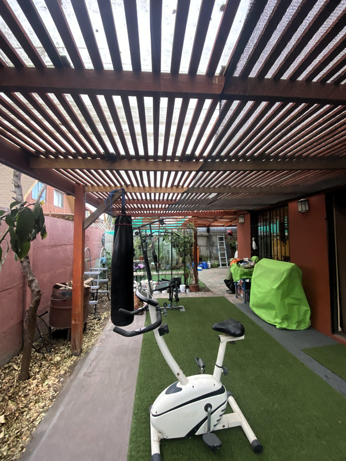 Patio trasero