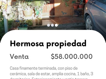 Venta / Casa / San Nicolás