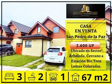 Venta / Casa / San Pedro de la Paz