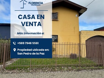 Venta / Casa / San Pedro de la Paz