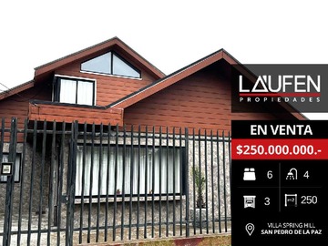 Venta / Casa / San Pedro de la Paz