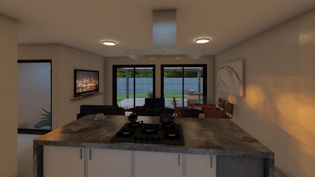 VISTA DESDE LA COCINA