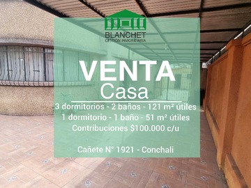 Venta / Casa / Santiago
