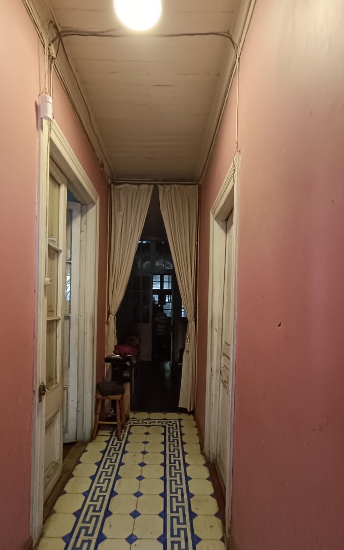 pasillo interior