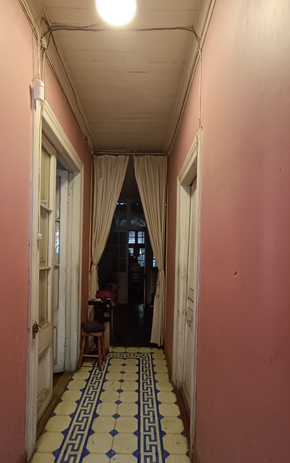 pasillo interior