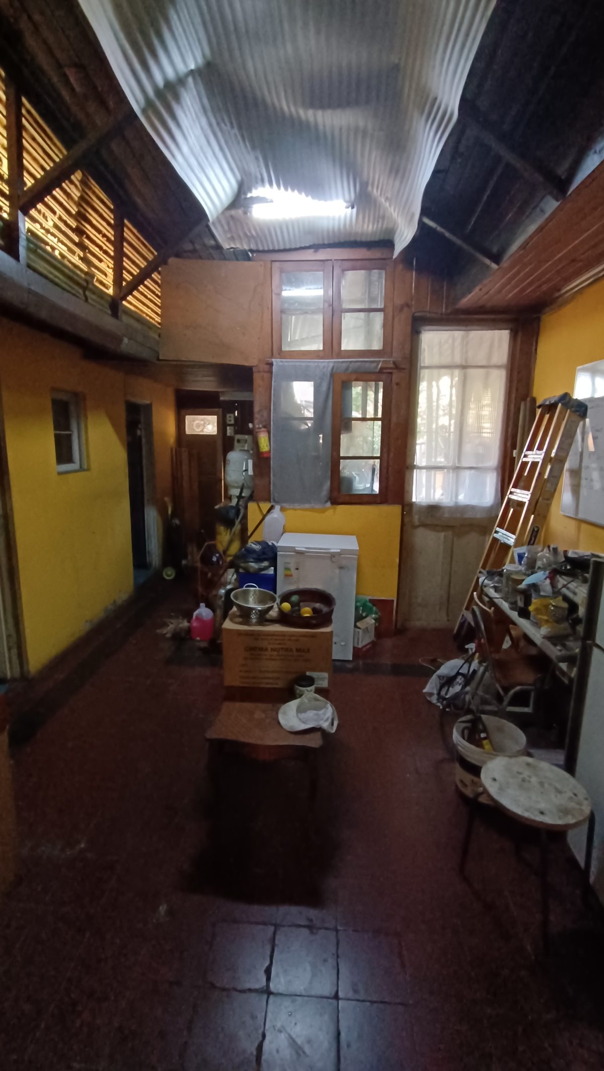 patio interior cubierto