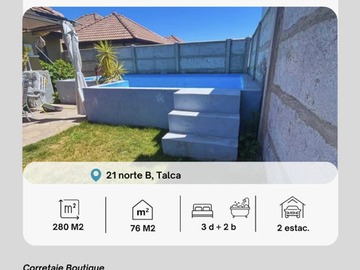 Venta / Casa / Talca