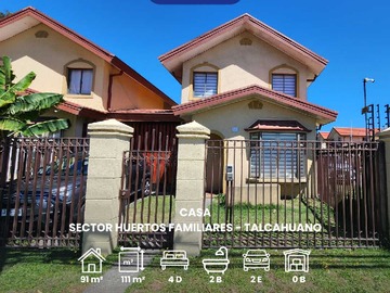 Venta / Casa / Talcahuano