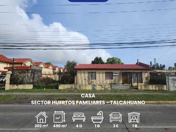 Venta / Casa / Talcahuano