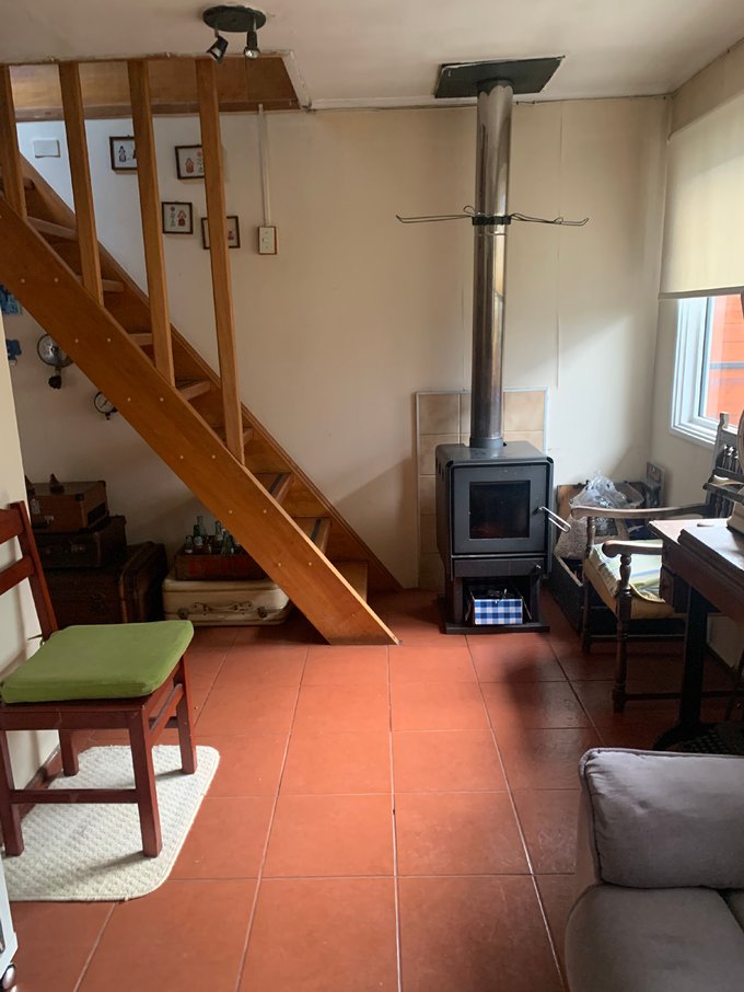 Escala de acceso al Atico