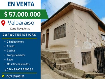 Venta / Casa / Valparaíso