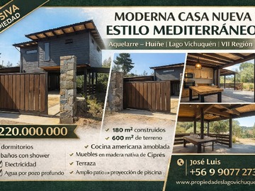 Venta / Casa / Vichuquén