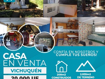 Venta / Casa / Vichuquén