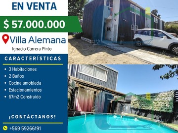 Venta / Casa / Villa Alemana