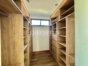 Walk in closet suite.