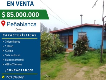 Venta / Casa / Villa Alemana