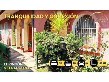 Venta / Casa / Villa Alemana