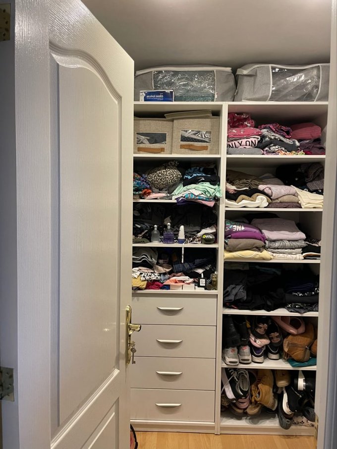 Walk in closet habitacion principal