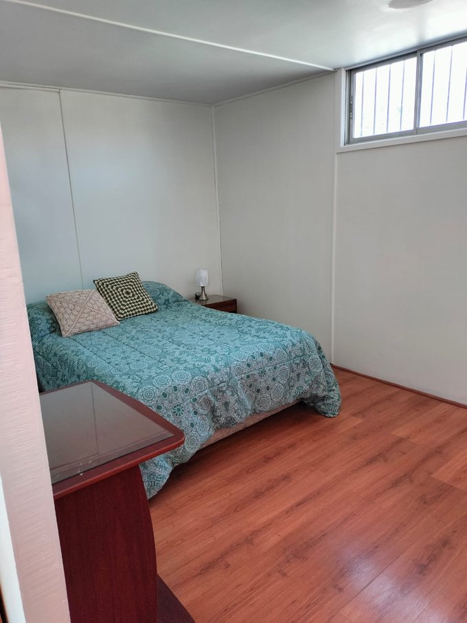 Dormitorio departamento exterior