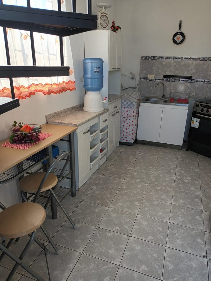Cocina de departamento exterior