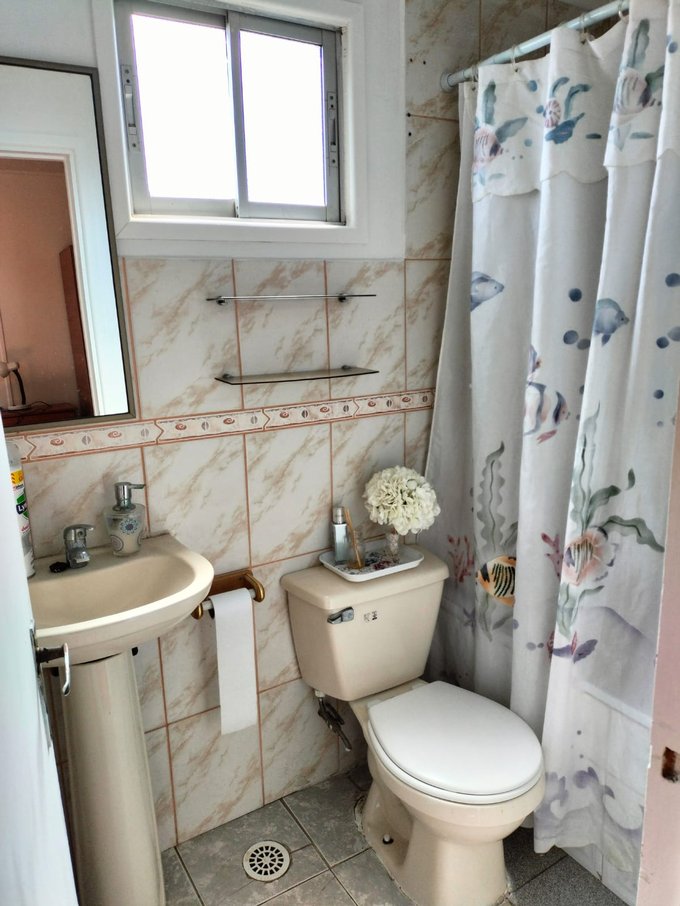 Baño departamento exterior