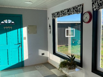 Acceso desde el patio, Loggia