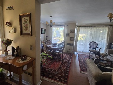Hall, living y comedor