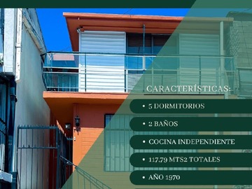 Venta / Casa / Viña del Mar