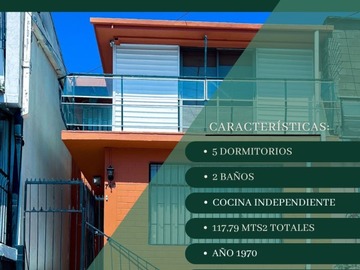 Venta / Casa / Viña del Mar