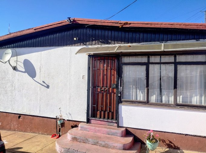 frente de la casa