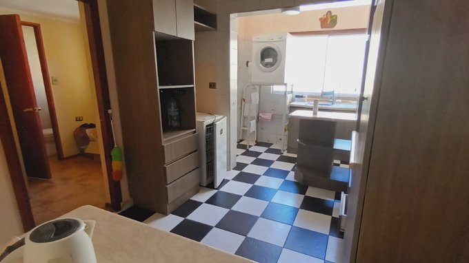 Cocina y sector lavado