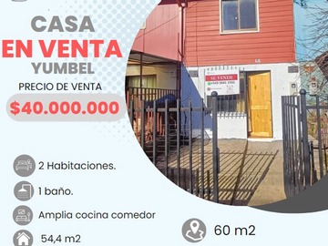 Venta / Casa / Yumbel