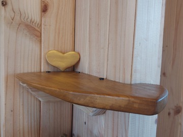 Detalles en madera nativa.