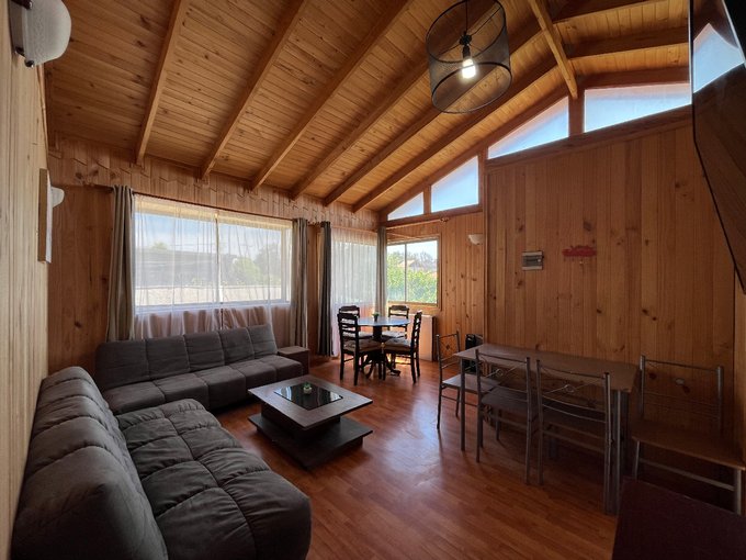 Amplio living comedor