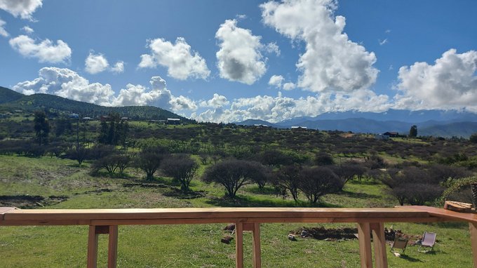 Septiembre 2025, vista panorámica desde la terraza