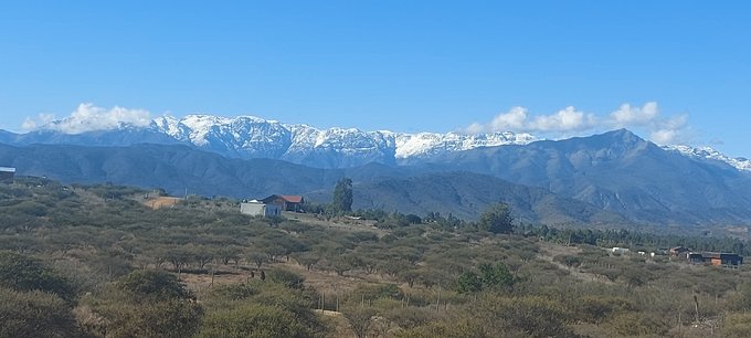 Vista Cordillera de los Andes