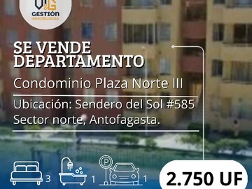 Venta / Departamento / Antofagasta