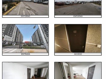 Venta / Departamento / Cerrillos