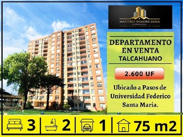 Venta / Departamento / Concepción