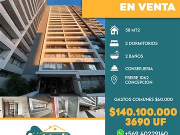 Venta / Departamento / Concepción