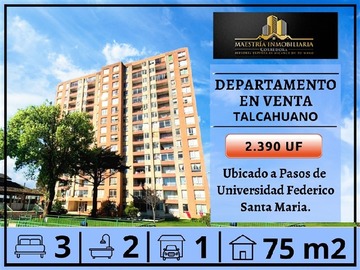 Venta / Departamento / Concepción