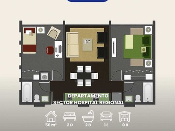 Venta / Departamento / Concepción