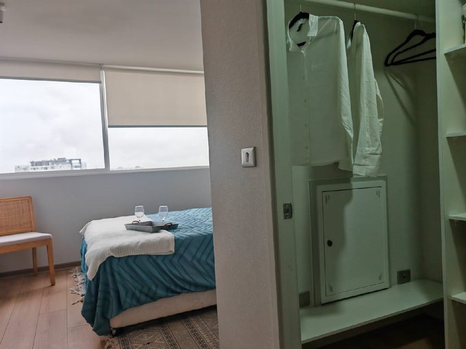 closet y dormitorio