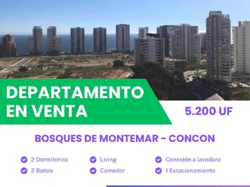 Venta / Departamento / Concón