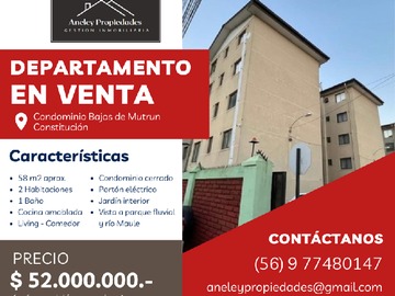 Venta / Departamento / Constitución