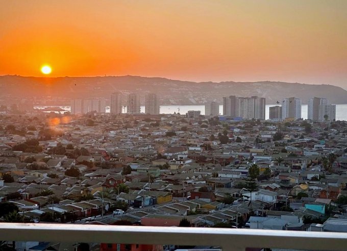 Vista desde el balcón